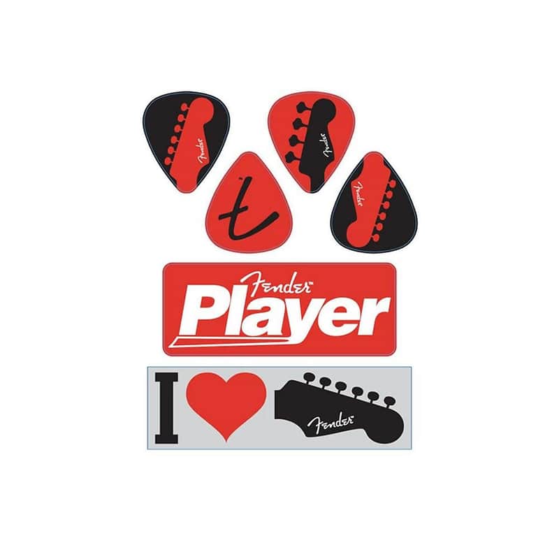 Fender Sticker Set (5) image 2