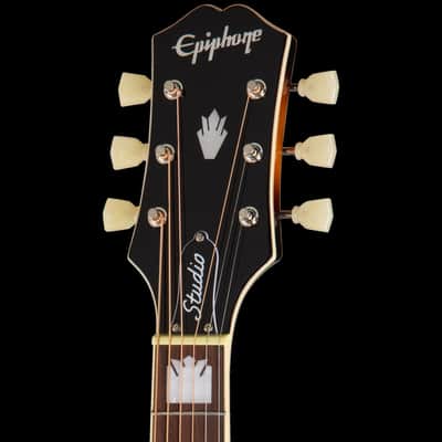 Epiphone J200 Studio EC Vintage Sunburst image 6