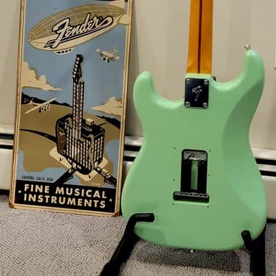 American Fender Stratocaster - Surf Green - Partscaster image 12