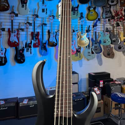 Ibanez BTB Bass Workshop BTB605LM 5-string Electric Bass Guitar - Black Flat, Free Plek, 449 image 8