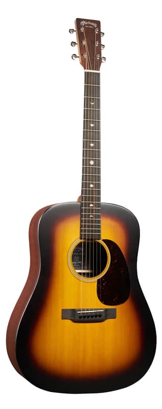Martin D-X2E Molly Tuttle Acoustic-Electric Guitar, Vintage Sunburst w/ Bag image 1