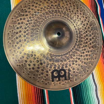 Meinl 15" Pure Alloy Custom Medium Thin Hi-Hat Cymbal (Pair) 2020 - Present - Traditional image 2