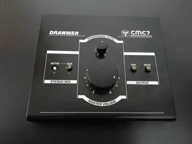Drawmer CMC7 Surround Monitor Controller 2014 - Present - Black image 1