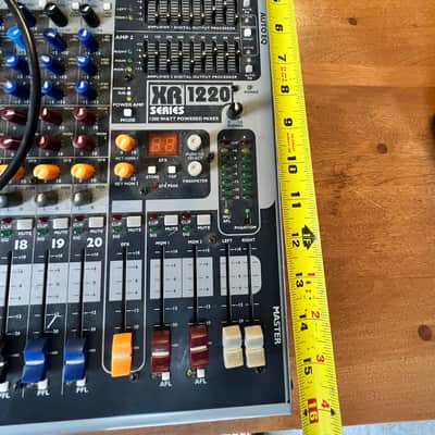 Peavey XR 1220 Powered Mixer 2010s - Black image 4