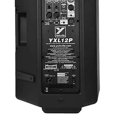 Yorkville Sound YXL12P 2-Way 12" Powered Portable PA Speaker w/ Bluetooth 1000W image 3