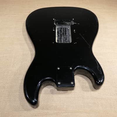 Body Black, Genuine 80s Squier Bullet Strat image 10