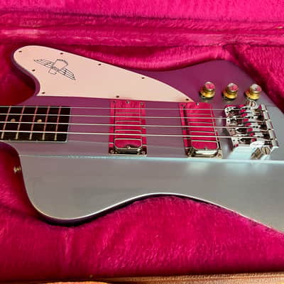1990 Gibson Thunderbird - Custom Blue Mist Metallic image 15