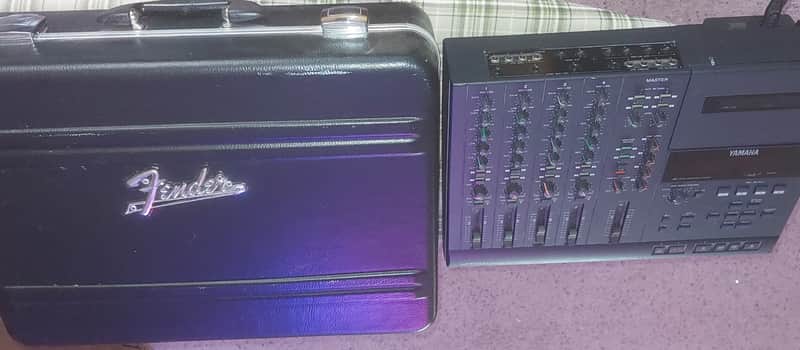 Analog recording system; Yamaha 4 track recorder; Teac cd burner; 51 tapes image 1