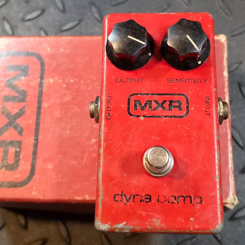 MXR MX-102 Block Logo Dyna Comp 1978 Vintage Compressor with Box image 1