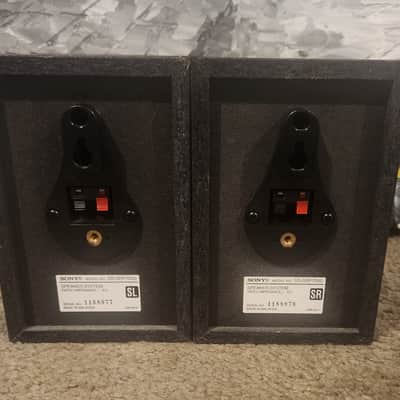 Sony Sony Surround Sound Speaker System SS-CNP900 Sony SS-MSP7000 SS Black 90s image 6