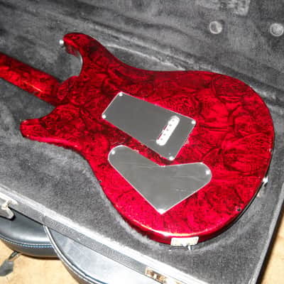 PRS Standard 24 Studio 1988 Red Multifoil *super rare* with up bend trem Route image 11