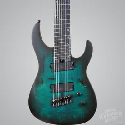 Legator Ninja 8 String Multi-Scale Super Shred Dark Sapphire image 9