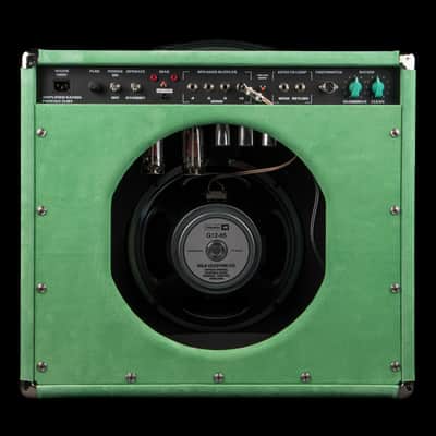 Amplified Nation Phoenix Fury 50w 1x12 Combo - Emerald Green Suede & Northern Lights #218 image 9