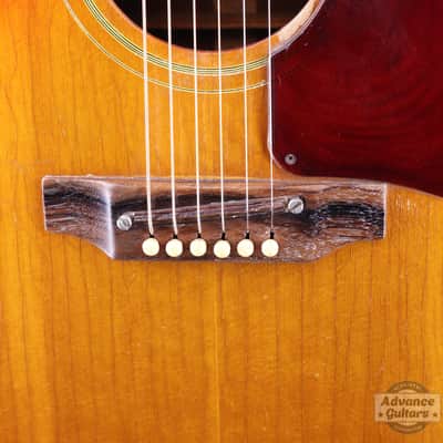Gibson 1969 J-160E Cherry Sunburst image 9