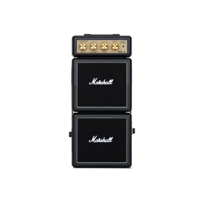 Marshall MS-4 1-watt Battery-powered Micro Stack - Black image 1
