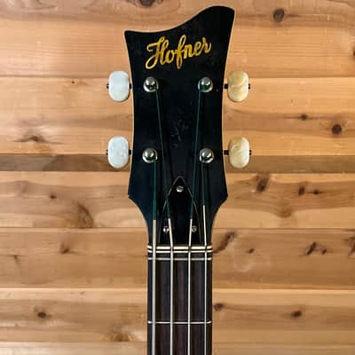 Hofner 1963 Relic Hollowbody Electric Violin Bass - Aged Sunburst image 3