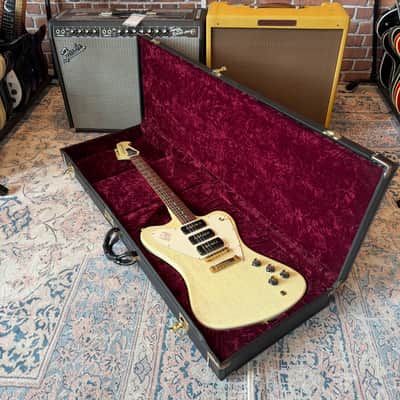 Used Gibson Custom Shop Non-Reverse Firebird - TV White w/OHSC image 9
