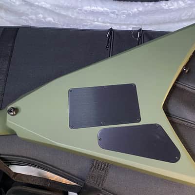 NEW! Jackson American Series Rhoads RR24 - Ebony Fingerboard  - Floyd Rose - Matte Army Drab - Authorized Dealer image 9