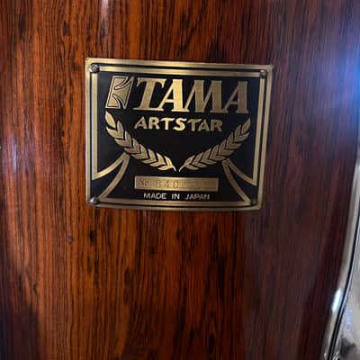 Vintage 1984 Tama Artstar Cordia 12/13/16/22" Drum Set Kit image 12