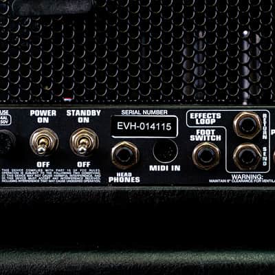 EVH 5150 III 50W 3-Channel Tube Amp Head (2011–2017) with EVH 212ST Cabinet image 10