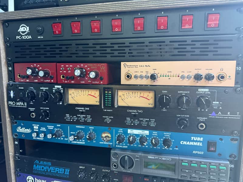 ART Pro MPA II 2-Channel Microphone Preamp 2009 - Present - Black image 1