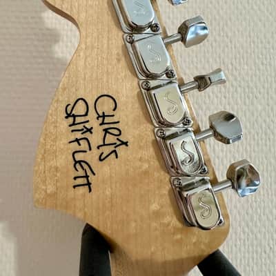 Fender Chris Shiflett Artist Series Signature Telecaster Deluxe 2016 - Present - Shoreline Gold image 9