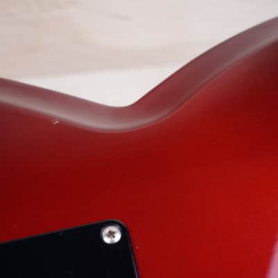 Tokai Blazing Fire Talbo Reissue SSS MIJ 1990's Metallic Red Seymour Duncan HHH Pickups Made in Japan w/ Bag image 12