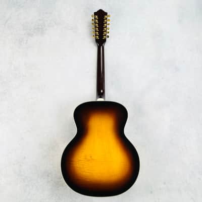 Guild F-412 12-String Jumbo Acoustic Guitar 2005 - Sunburst image 13