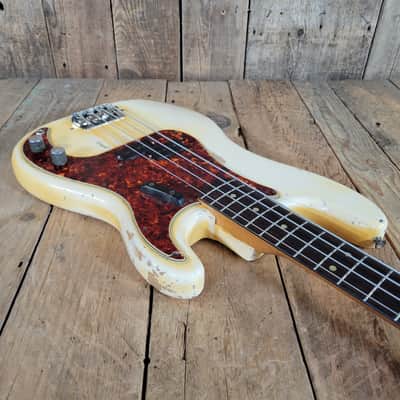 Fender Precision Bass 1964 - Olympic White image 9