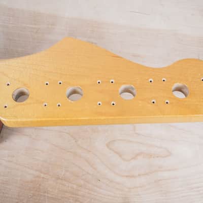 Tokai Jazz Sound AJB90 Bass Neck 2015 Ocean Turquoise Metallic Matching Headstock Rosewood Fretboard Made in Japan MIJ image 7