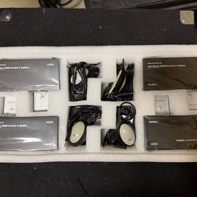 Monoprice 4x4 Matrix HDMI Switch & Splitter - Black image 2