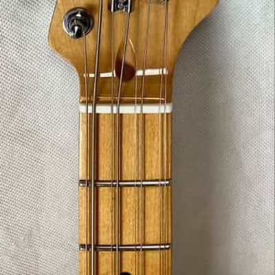 Electric 8 string mandocello conversion of an SX Telecaster style guitar - octaves tuning image 2