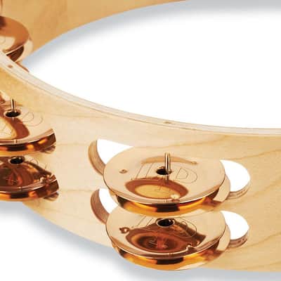 LP Pro 10 Inch Double Row Tambourine - Bronze image 3