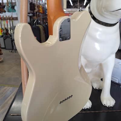 Godin Stadium Pro with Maple Fretboard 2026 - Ozark Cream 7.0 Pounds image 6