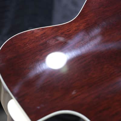 Guild OM-140CE Antique Burst Spruce Top Orchestra Cutaway Acoustic Electric Guitar image 19