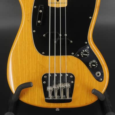 Fender Mustang Bass 1978 Maple Fretboard Natural