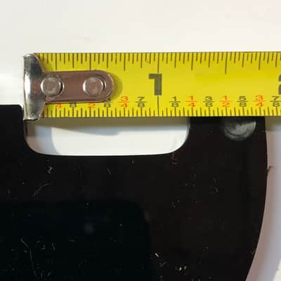 Vintage MIJ? Archtop Pickguard 1960’s-70’s? Black image 6