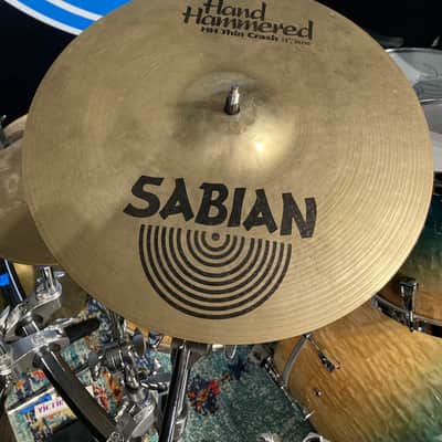 David Garibaldi's Tower of Power, 14" Hand Hammered HH Thin Crash Cymbal 1990's, 790g image 4