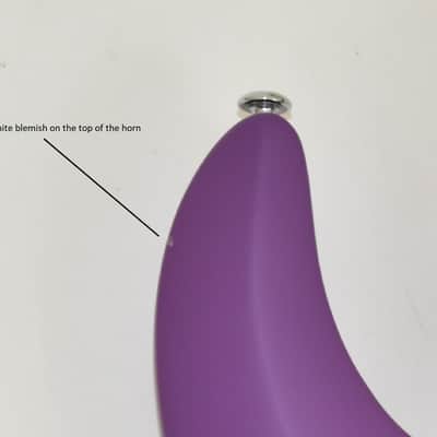 Schecter C-6 Deluxe Guitar Satin Purple B-Stock 1008 image 9