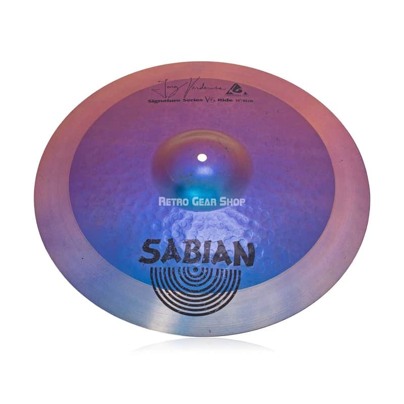 Sabian 19" Tony Verderosa VFX Ride Cymbal image 1
