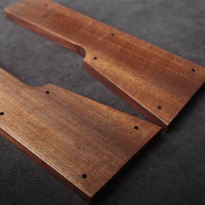 Behringer Vocoder VC340 Synthesizer Wooden Side Panels Ends image 2