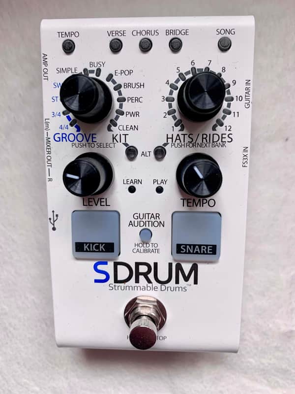 Digitech - Strummable Drum Pedal! SDRUM *Make An Offer!* image 1