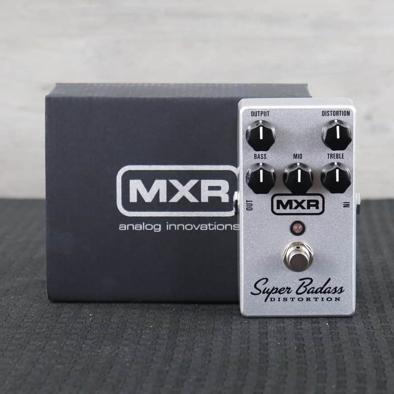MXR M75 Super Badass Distortion Silver image 1