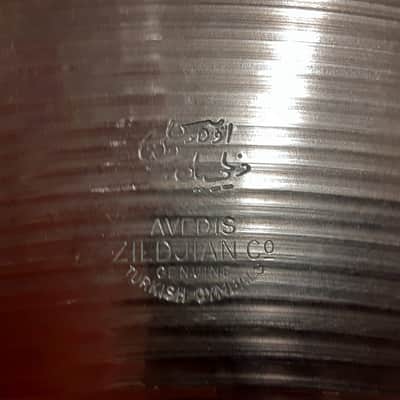 Zildjian 24" A. Zildjian '70s Stamp Ride Cymbal 1970s - Traditional image 4
