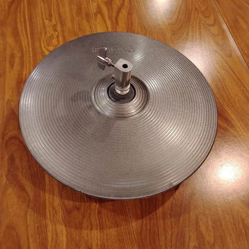 Roland VH-13-MG HD V-Hi-Hat 12" Cymbal Pad 2010s - Metallic Gray image 1