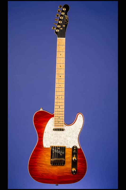 Ed Clark Savoy Custom 2002 Cherryburst image 1