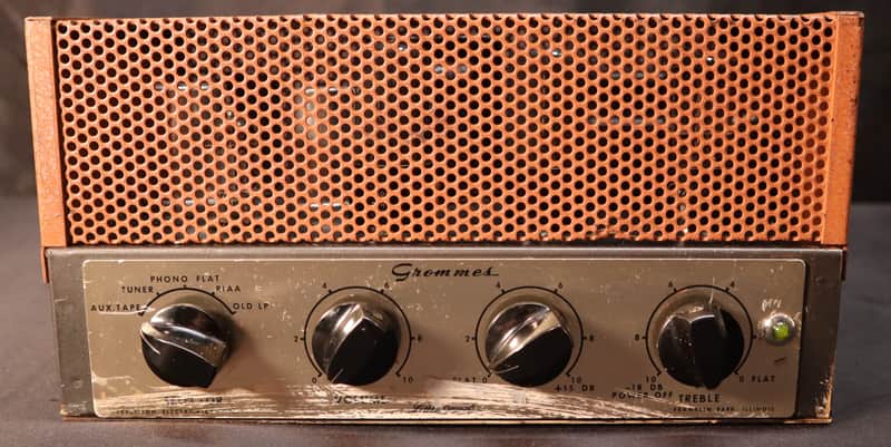 Grommes Little Electronics Inc Little Jewel LJ6 Hi-Fi Amplifier 1950s image 1