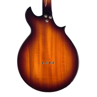 Airline Guitars H35 Batwing Mandolin Honeyburst Left-Handed image 2