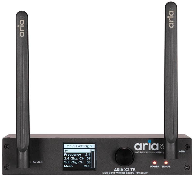 American DJ Aria X2 TB Rechargeable Wireless DMX Transceiver ADJ image 1