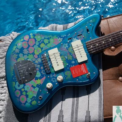 Fender Japan Limited Edition Blue Flower Paisley Jazzmaster - NOS/Collector Owned - Pro Set Up w Perfect Frets/Action/Intonation! image 13
